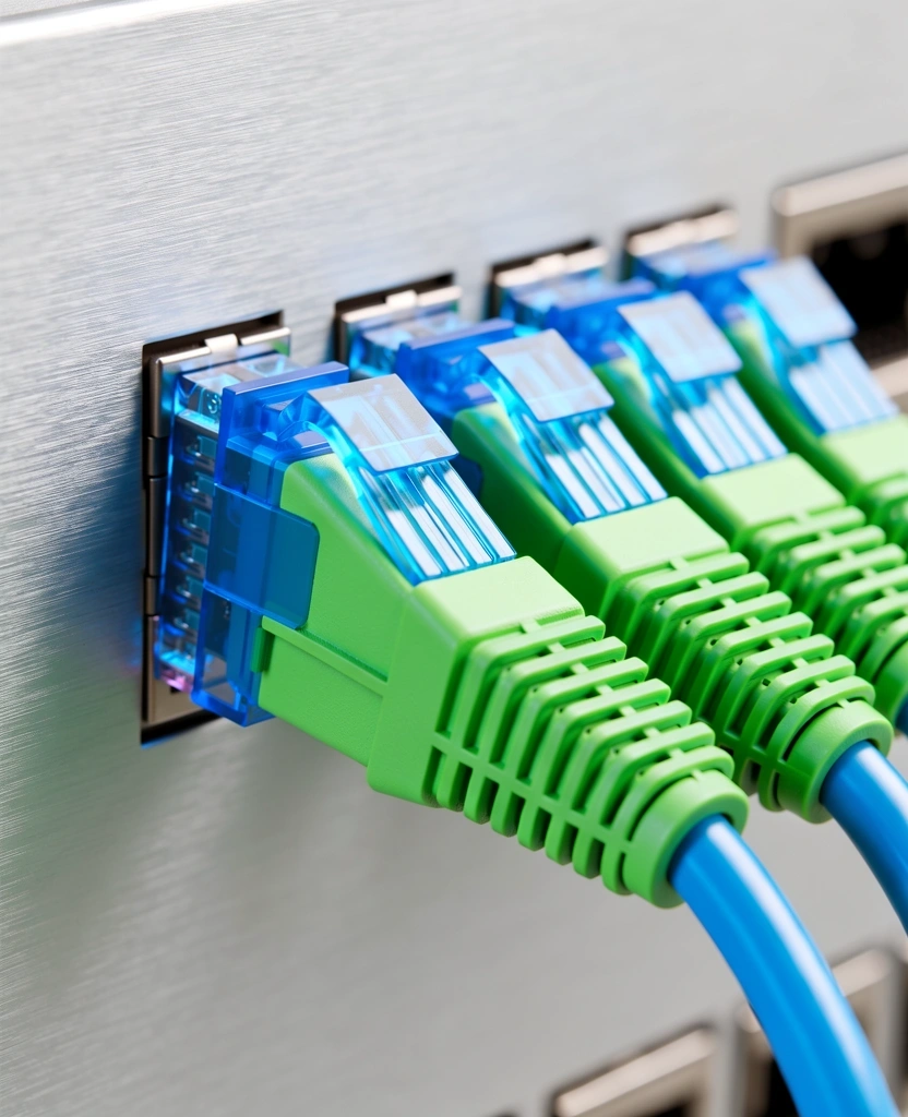 Advanced server hardware representing data synchronization